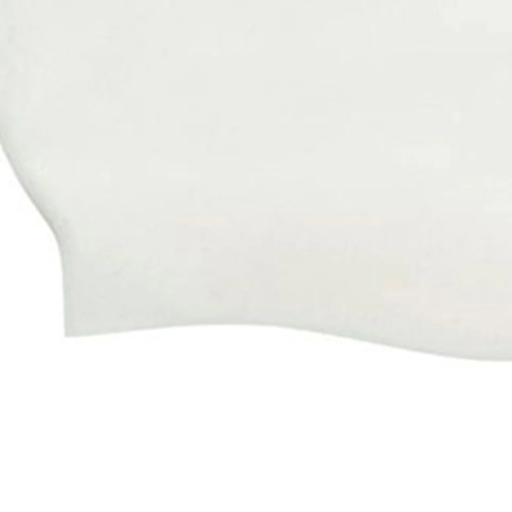 Кепка унисекс Speedo Plain Flat Silicone Swim — цвет белый, размер единый размер