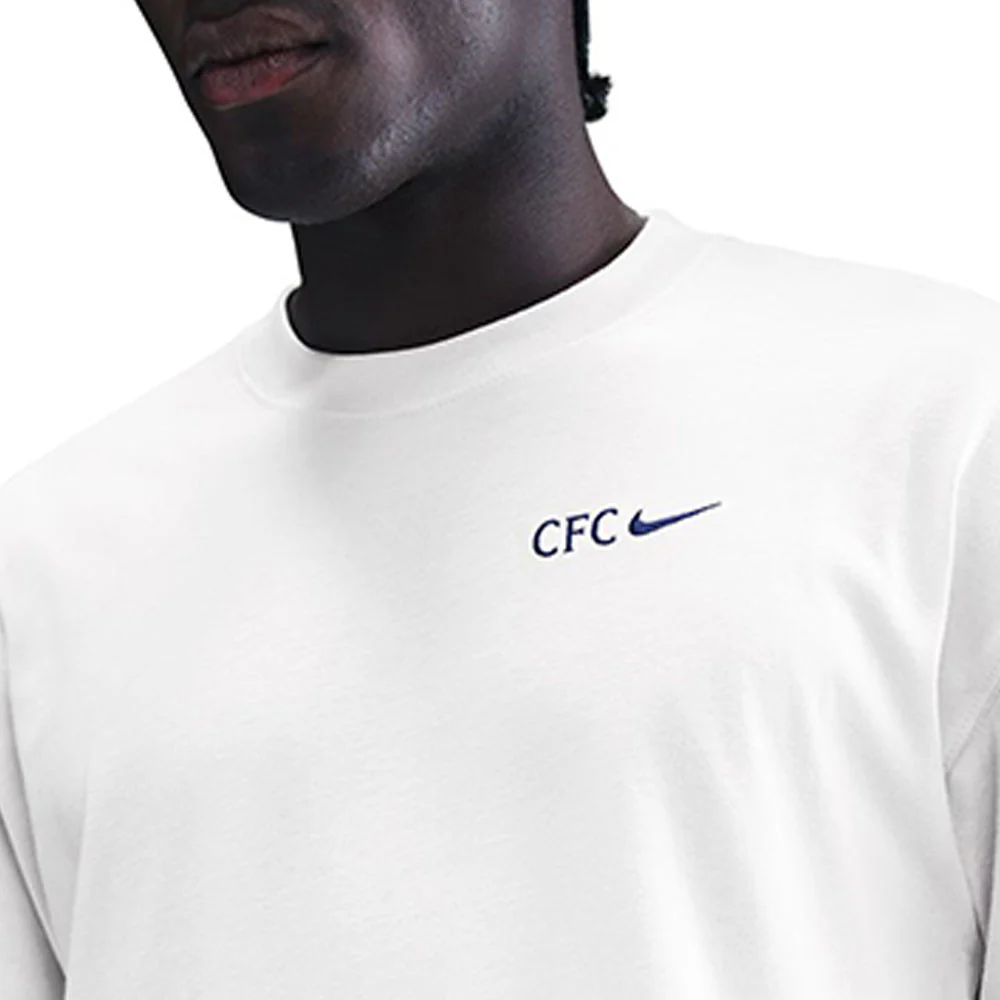NIKE Chelsea Men's Football T-Shirt - White - 2XL (US SIZE)