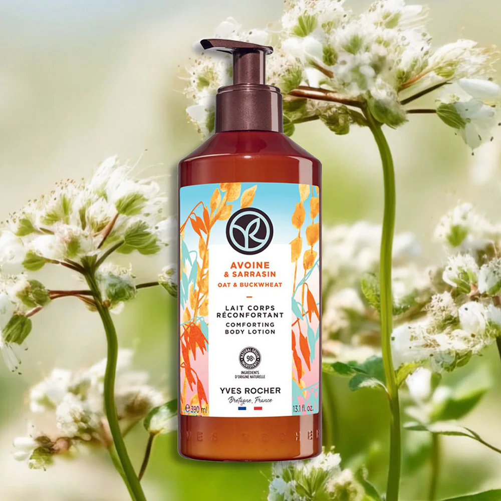 Лосьон для тела Yves Rocher Oat & Buckwheat Comforting 390 мл