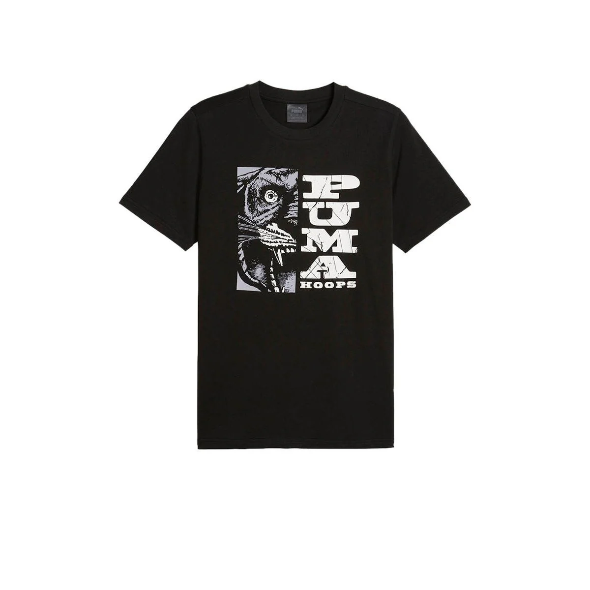 PUMA The Hooper 3 Men's Basketball T-Shirt - Black - L (UK SIZE)