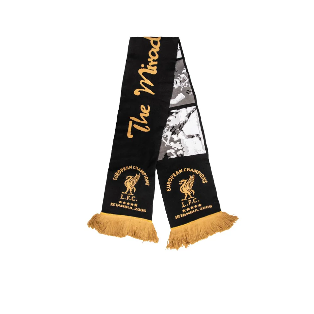 LFC Istanbul 2005 Montage Unisex Scarf - Black - ONE SIZE