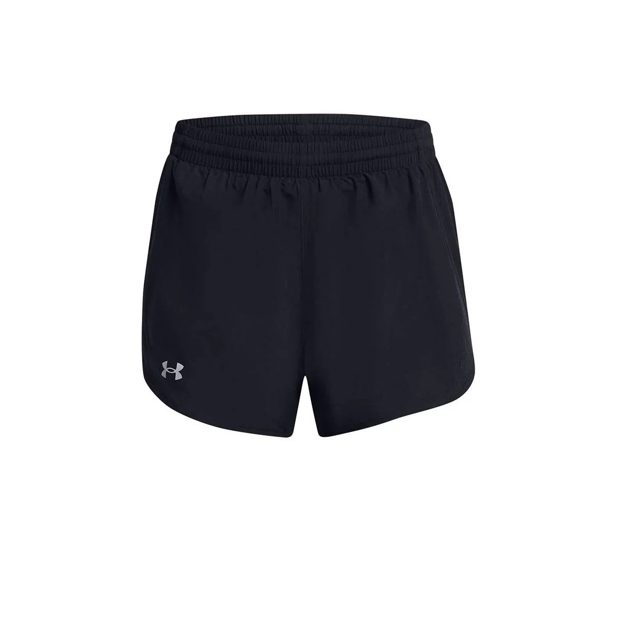 UNDER ARMOUR Fly-By 2-in-1 Women's Running Shorts - Black - L (US SIZE)