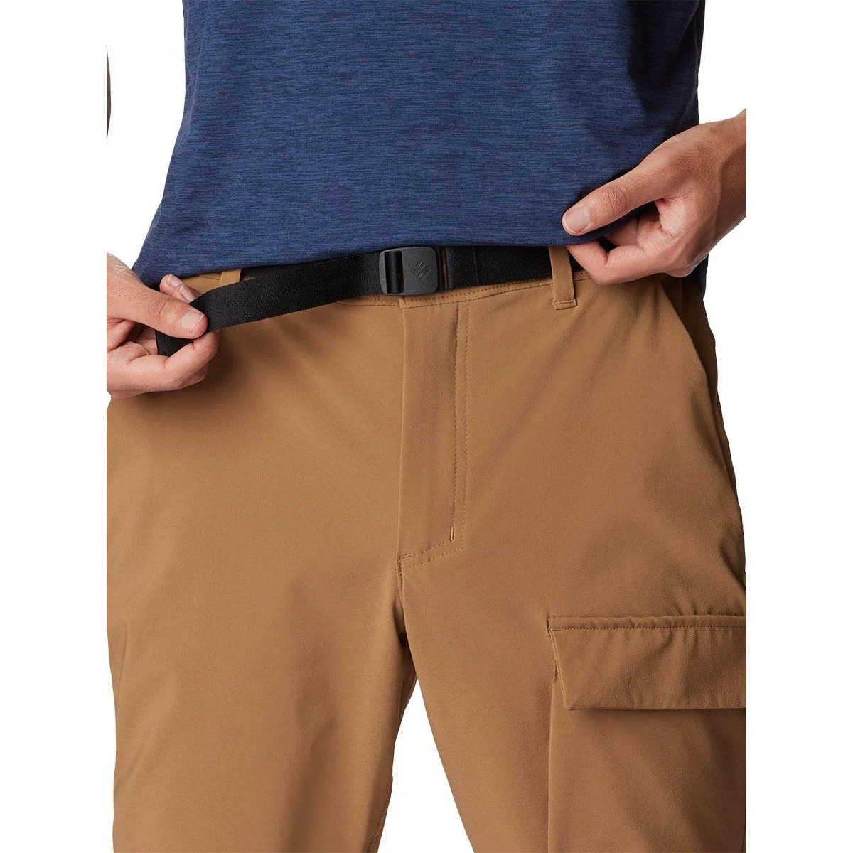 COLUMBIA Maxtrail Midweight Warm Men's Hiking Pants - Brown - 28 (US SIZE)