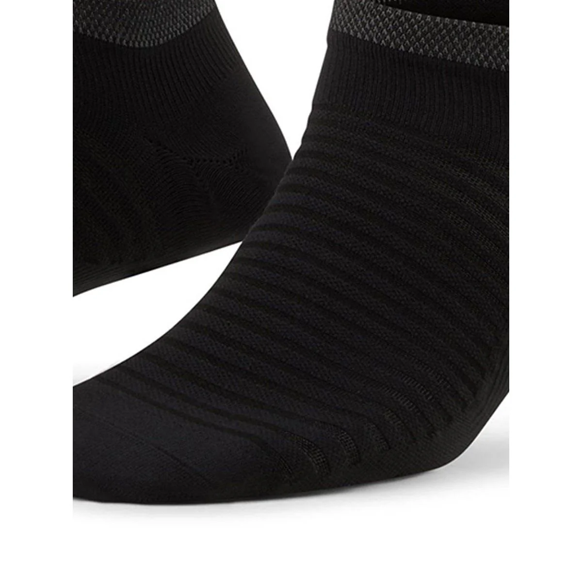 NIKE Spark Lightweight No-Show Unisex Running Socks - Black - 2XL (US SIZE)