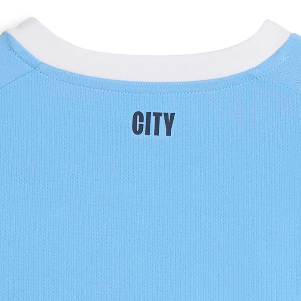 PUMA Kids Manchester City Home 2025/26 Jersey - Blue - 116 CM