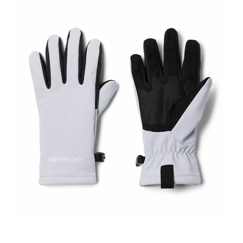 Женские перчатки Columbia Kruser Ridge III Softshell — цвет серый, размер L (американский размер)