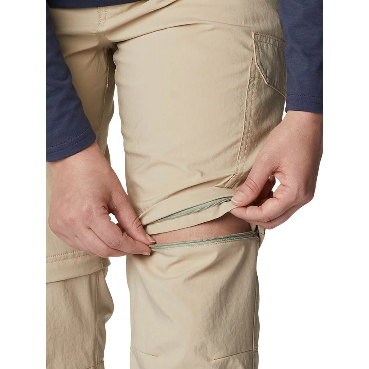 COLUMBIA Silver Ridge™ Utility Convertible Women's Hiking Pants - Beige - L (US SIZE)
