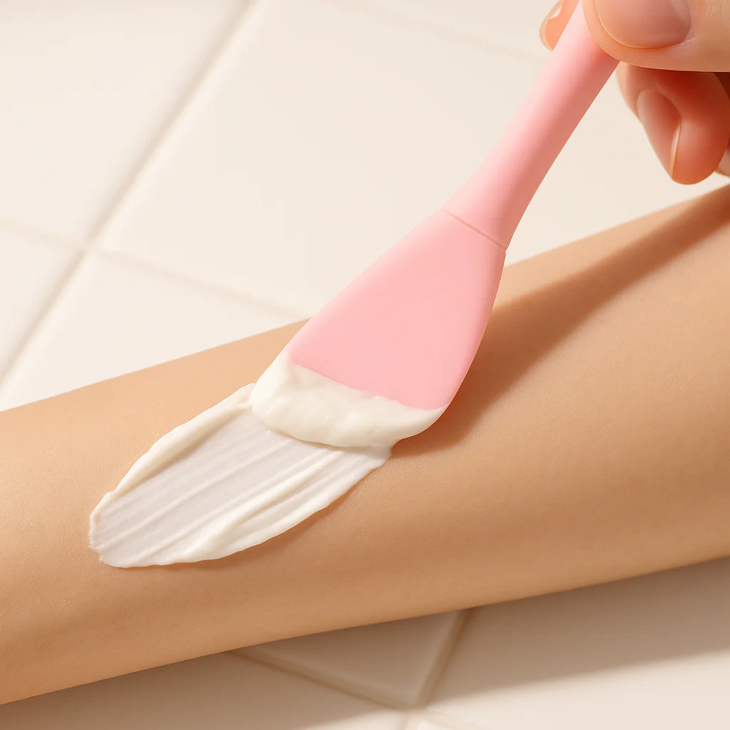 KVY Facial Cleansing Brush & Mask Applicator Blade Shape - #Blade Shape