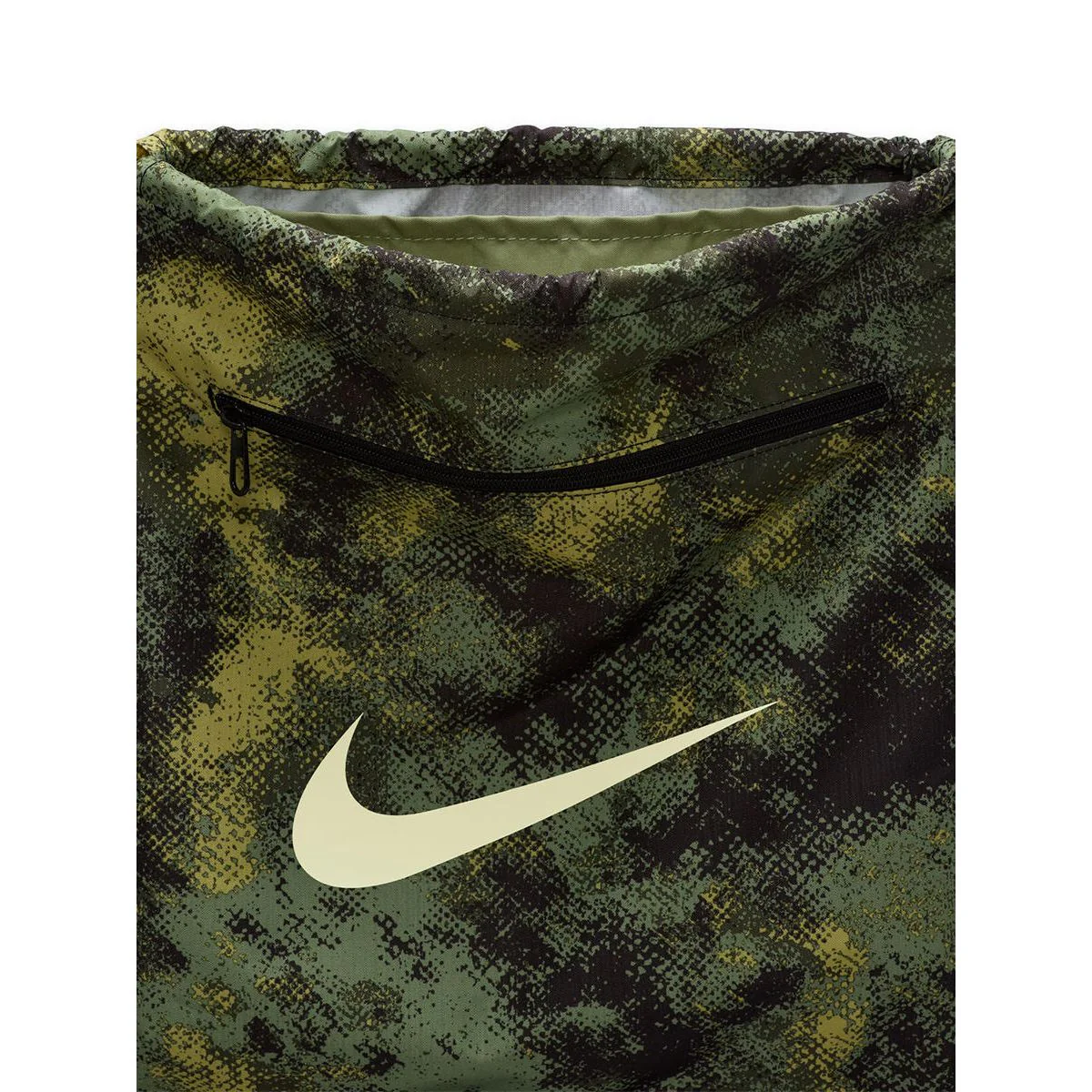 Nike Brasilia 9.5 Unisex Gym Sack — цвет зеленый, размер единый размер