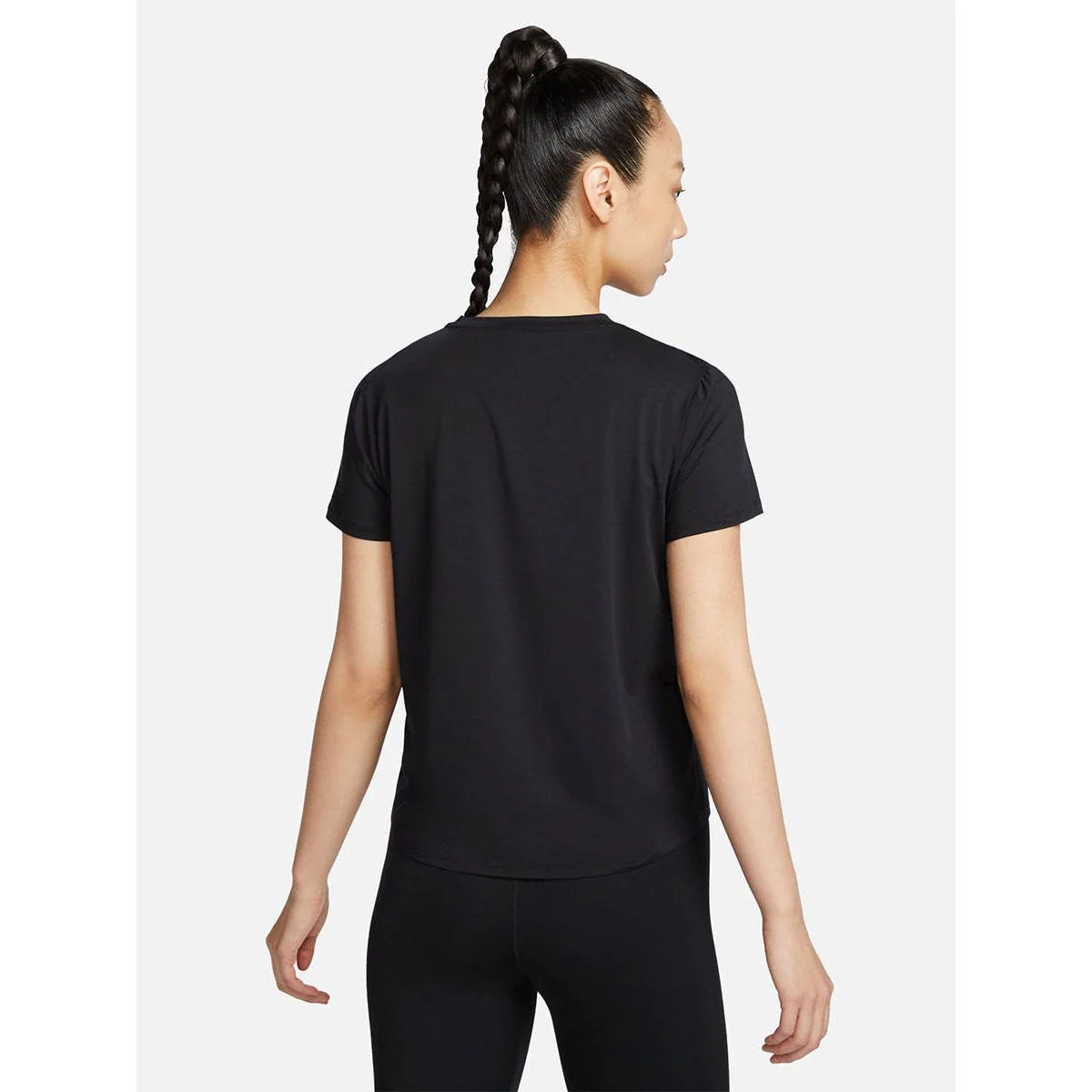 NIKE One Classic Women's Training T-Shirt - Black - L (ASIAN SIZE)