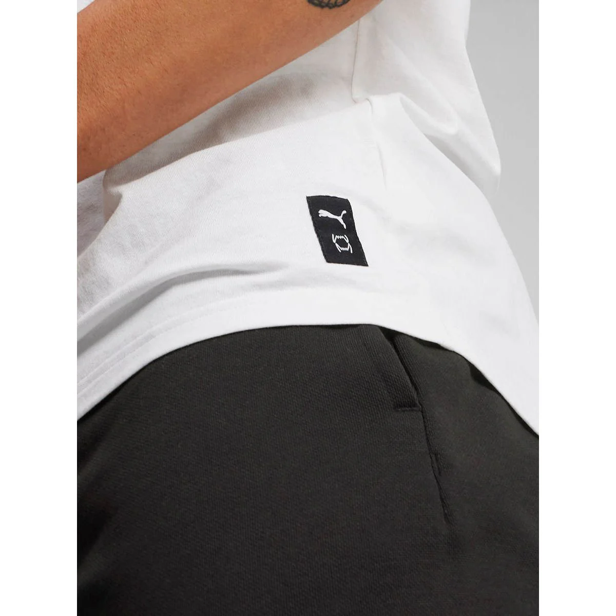 Puma The Hooper Men's Basketball Tank — цвет белый, размер L (UK SIZE)