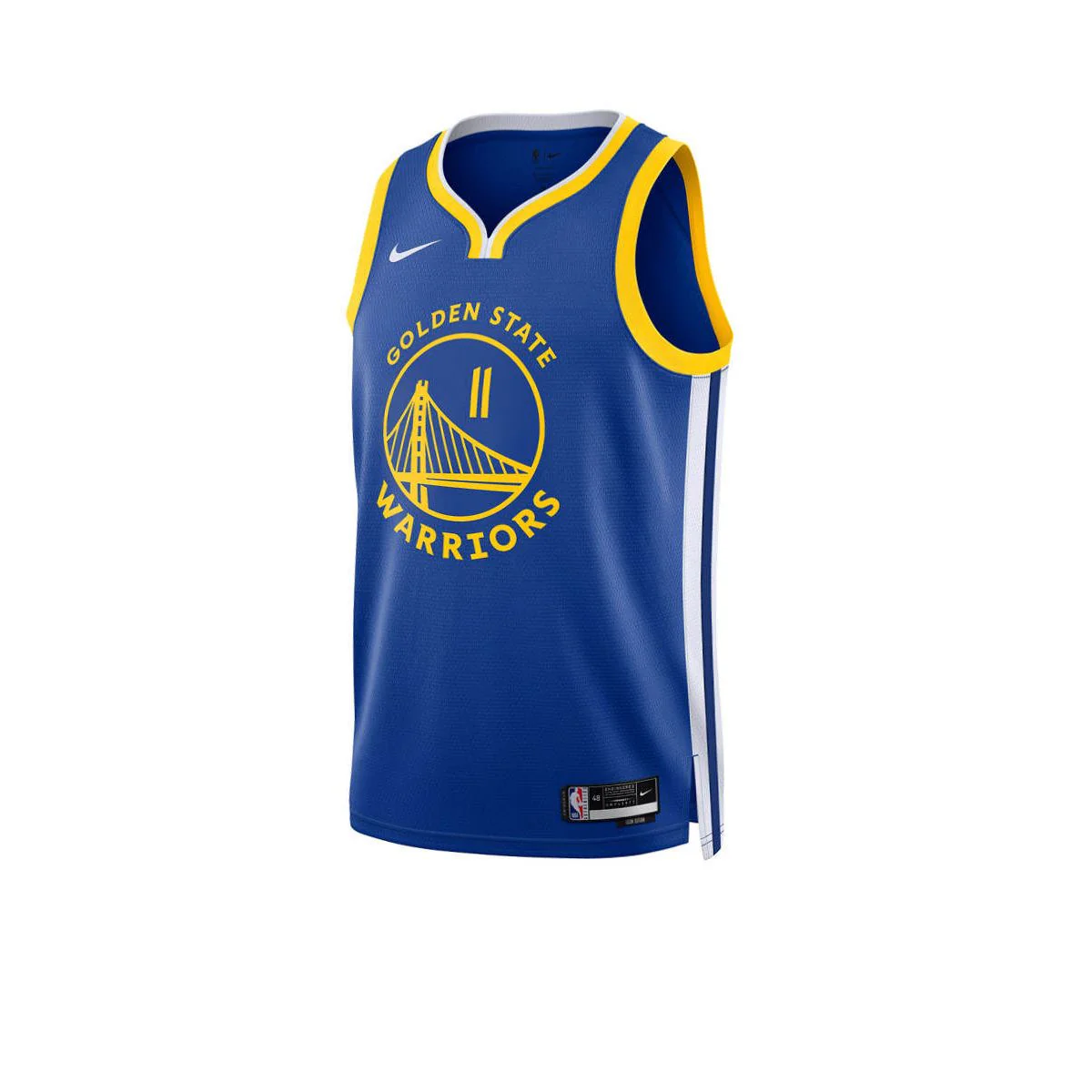 NIKE Men's Klay Thompson Golden State Warriors Icon Edition 2022/23 Basketball Jersey - Blue - 2XL (US SIZE)