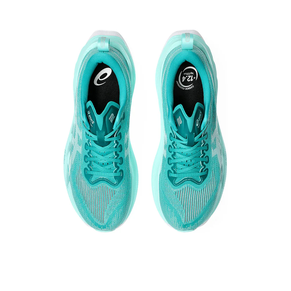 Беговые кроссовки унисекс Asics Superblast 2 — цвет зеленый, размер US 10