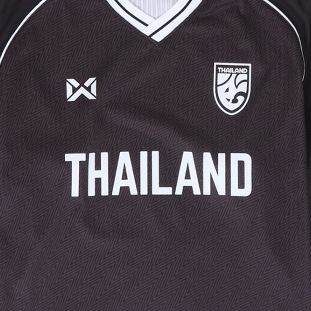 WARRIX New Chapter - Oversized Unisex Football Jersey - Black - L (ASIAN SIZE)