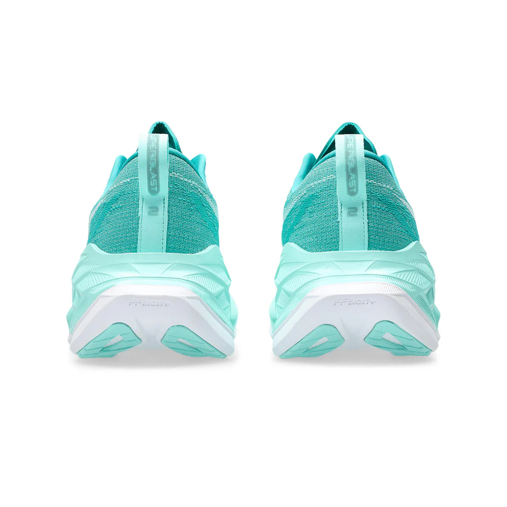 Беговые кроссовки унисекс Asics Superblast 2 — цвет зеленый, размер US 10