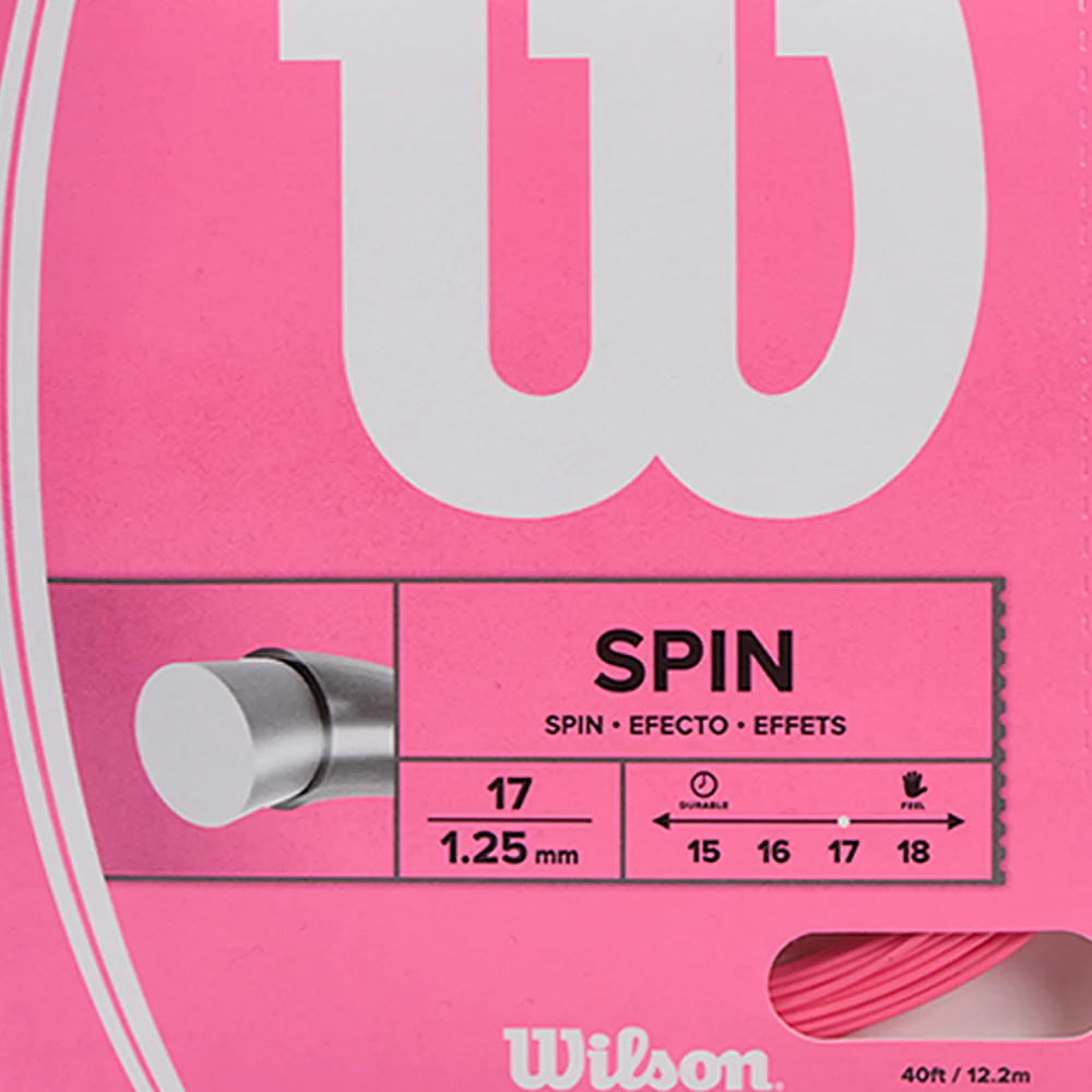 Wilson Revolve 17 Tennis String — цвет розовый, размер единый размер