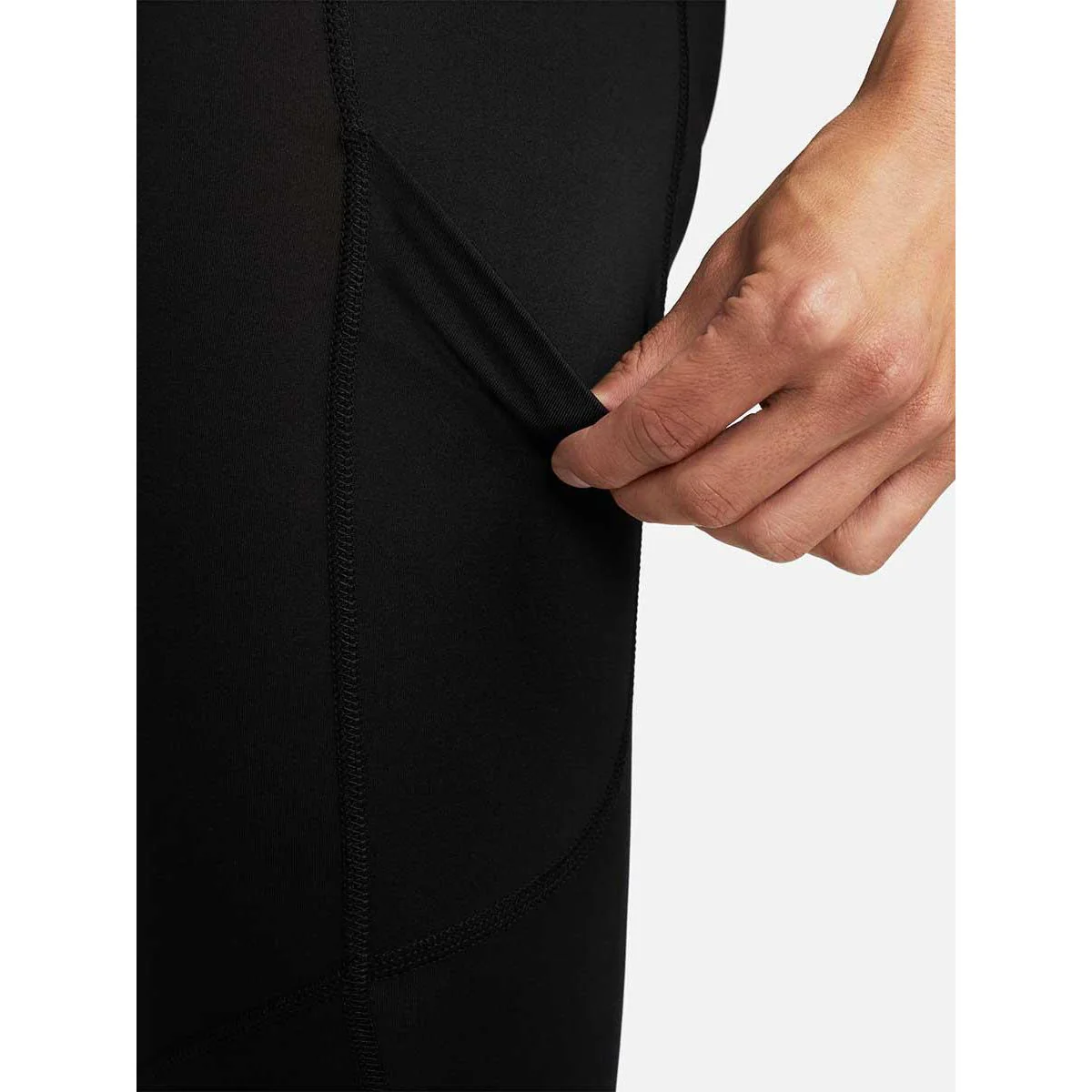 NIKE Pro Dri-FIT 3/4-Length Men's Compression Pants - Black - L (ASIAN SIZE)