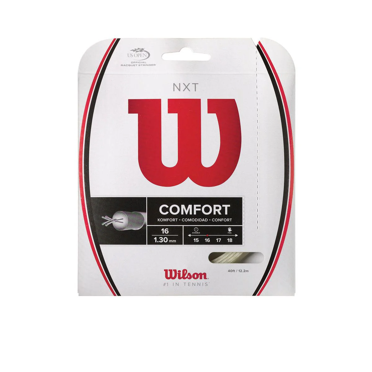 Wilson Nxt 16 Tennis String — цвет белый, размер единый размер