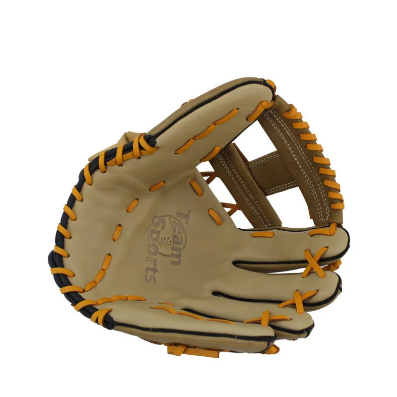 FBT Softball Gloves ถุงมือซอฟบอล I-Web 11.25 นิ้ว หนังแท้ Brown 74428 - Brown - 