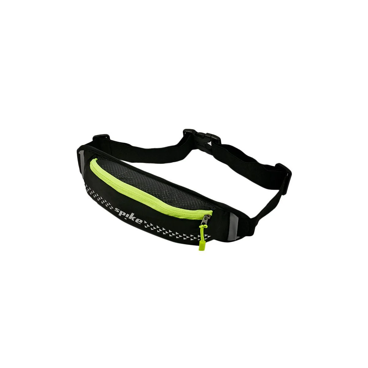 SPIKE SPQ324RNACBAG11 Unisex Running Waistpack - Black - ONE SIZE
