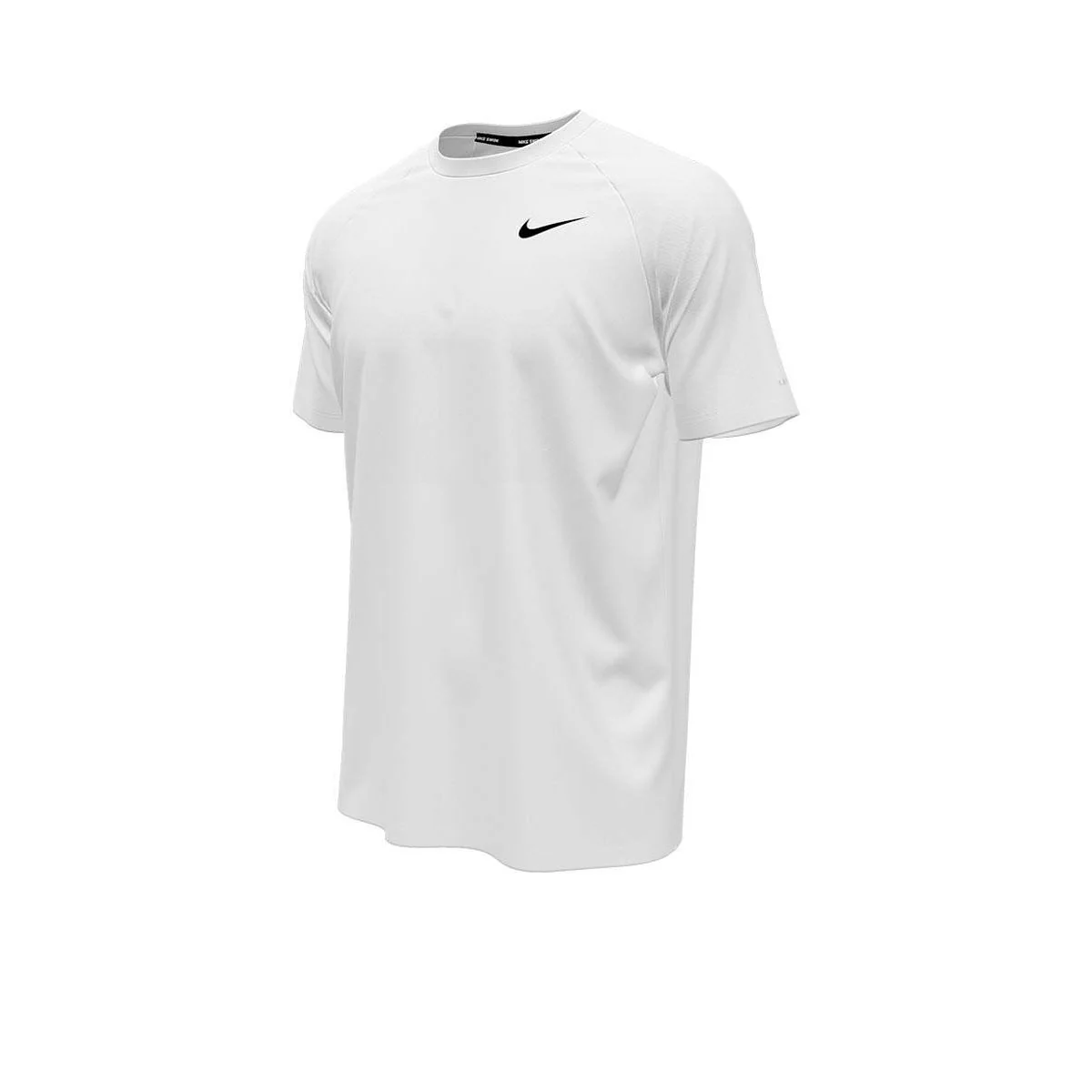 Мужская рубашка Nike Essential Short Sleeve Hydroguard Swim — цвет белый, размер L (американский размер)
