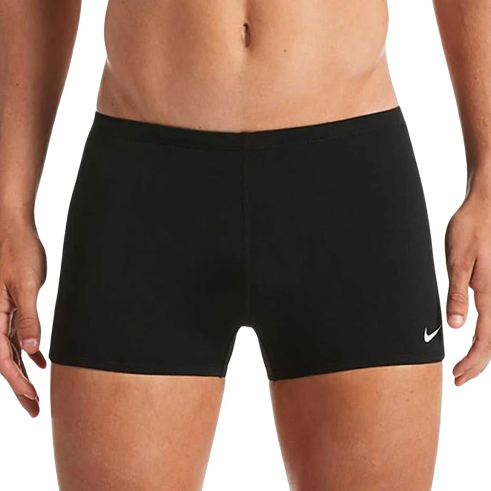 NIKE HydraStrong Solid Jammer Boys Swim Shorts - Black - L (US SIZE)