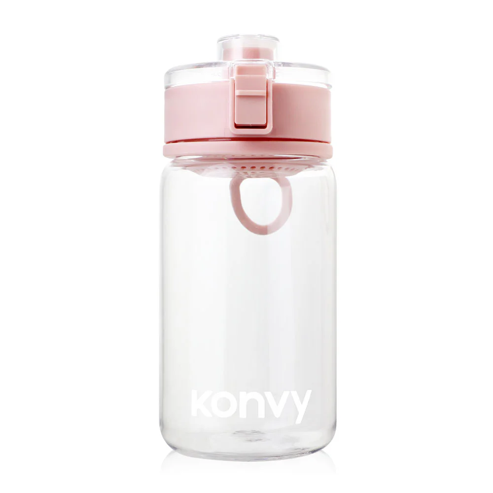 Konvy Transparent Protable Water Bottle