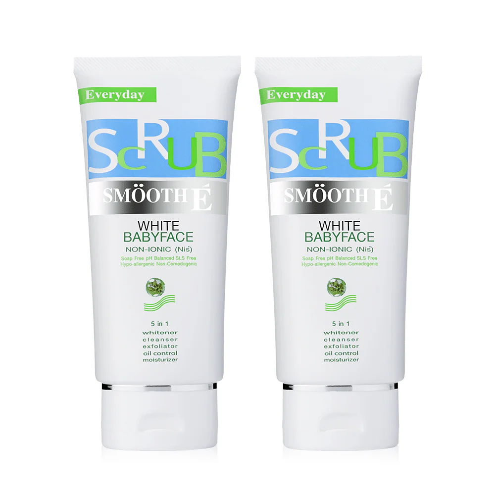Smooth E White Babyface Scrub [65 мл x 2 шт]