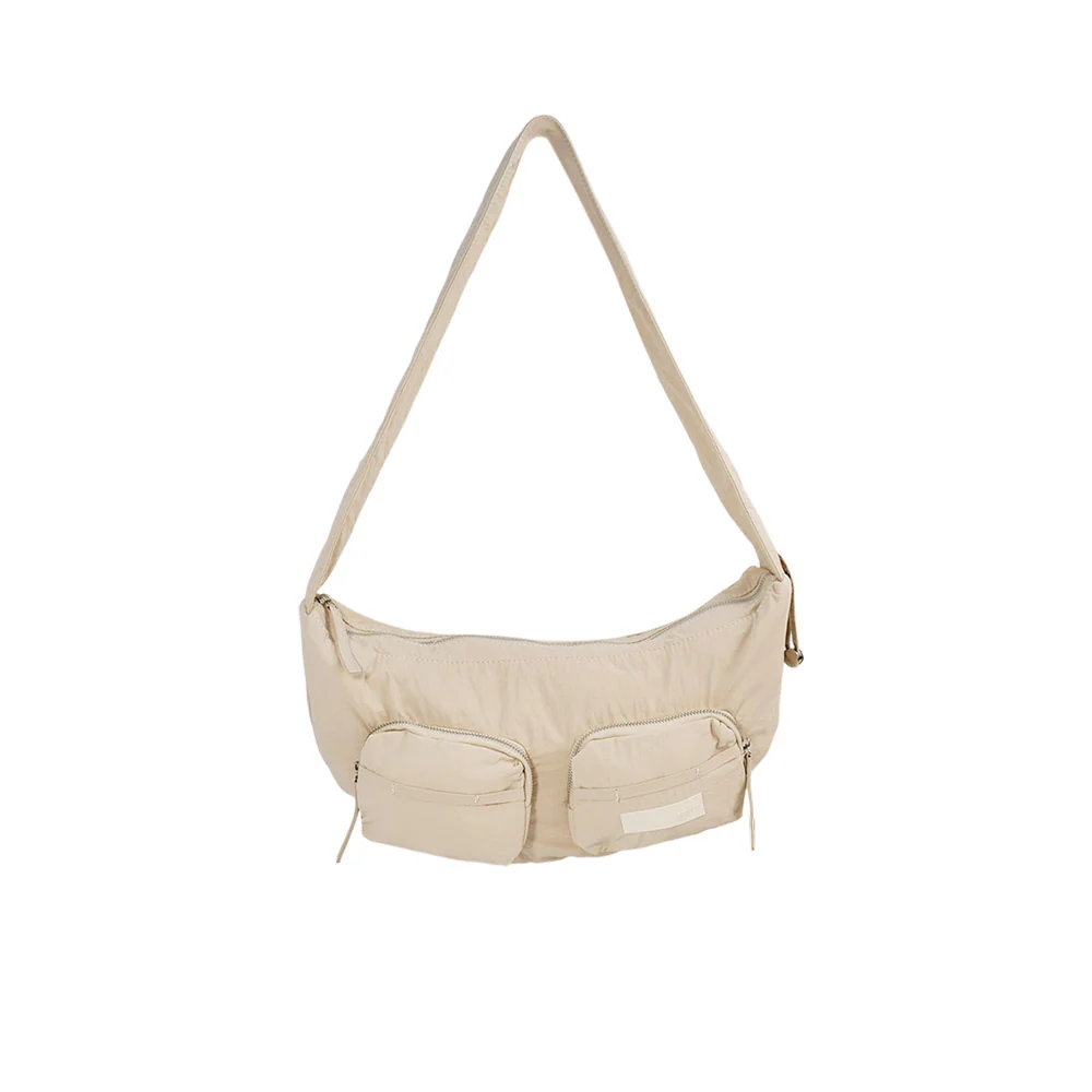 SPIKE CRN Women's Shoulder Bag - Beige - ONE SIZE