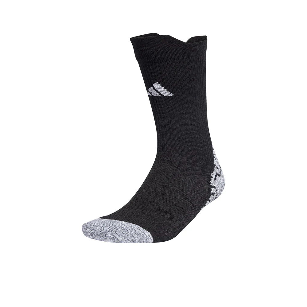 ADIDAS GRIP Knitted Crew Cushioned Performance Men's Football Socks - Black - L (UK SIZE)