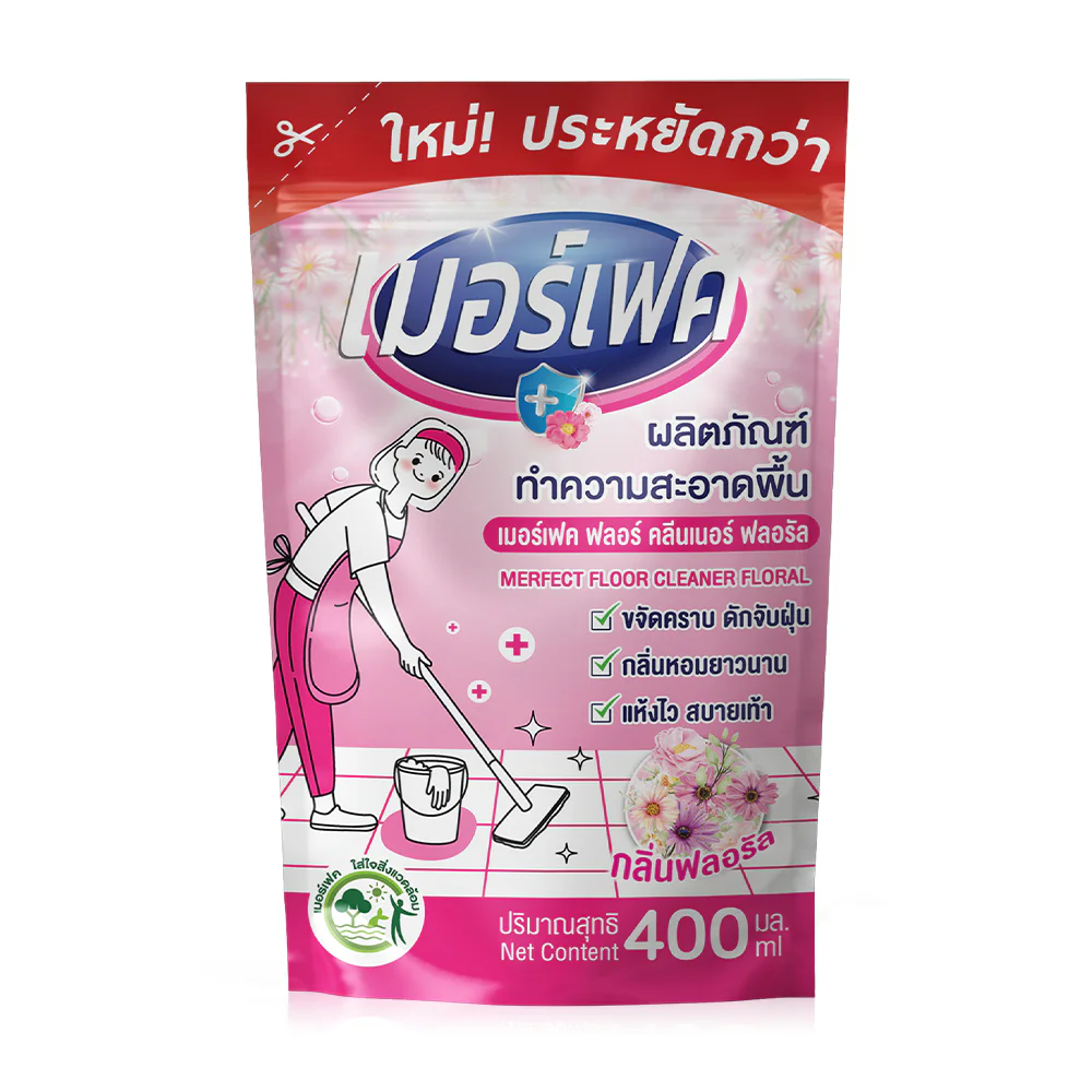 Merfect Floor Cleaner Floral — Floral, 400 мл