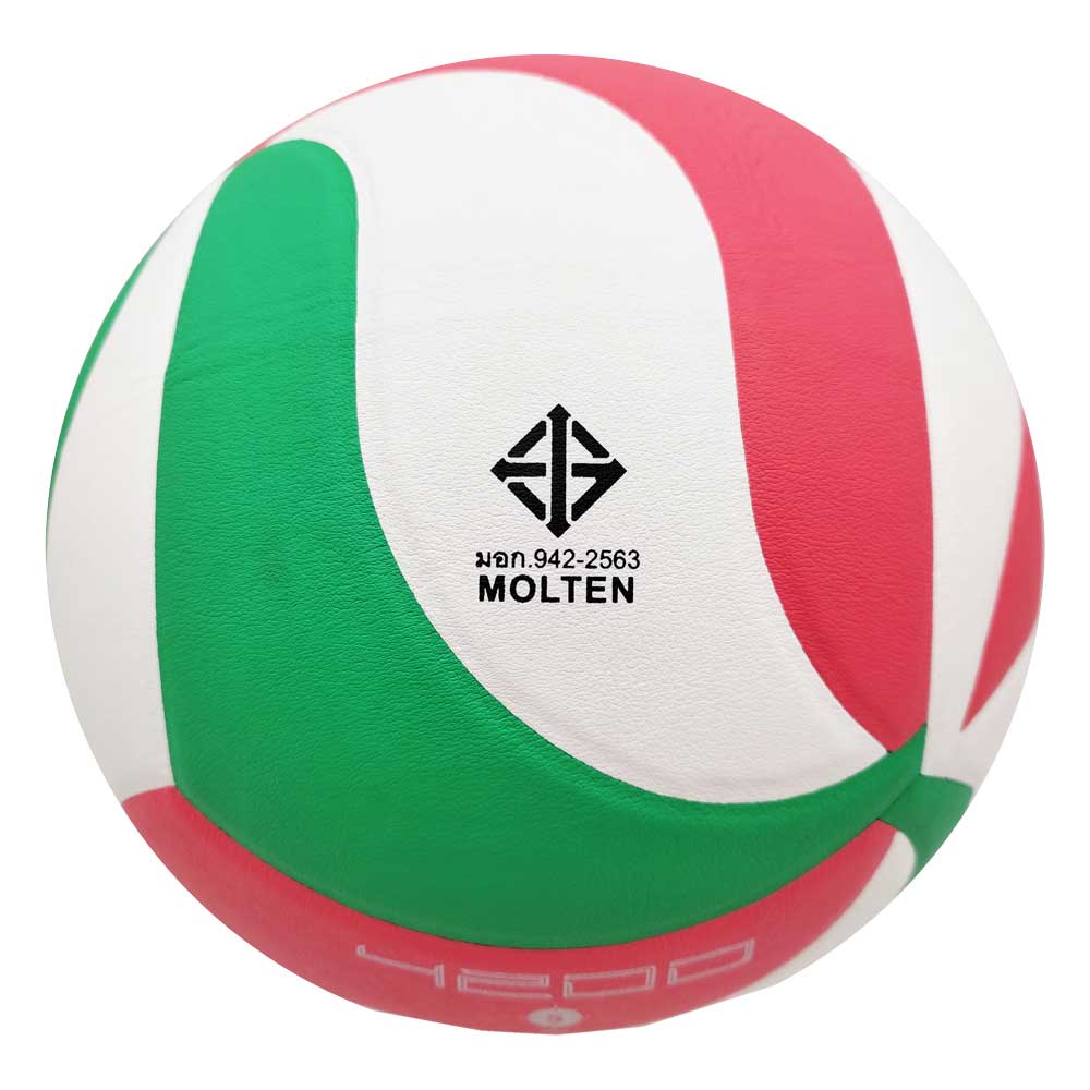MOLTEN วอลเล่ย์บอล V5M4200 เบอร์ 5 สีขาว/แดง/เขียว - Multi color - BALL 5