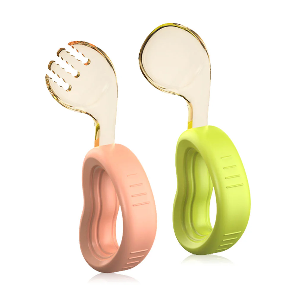 Hogokids Heart Shaped Fork And Spoon Set