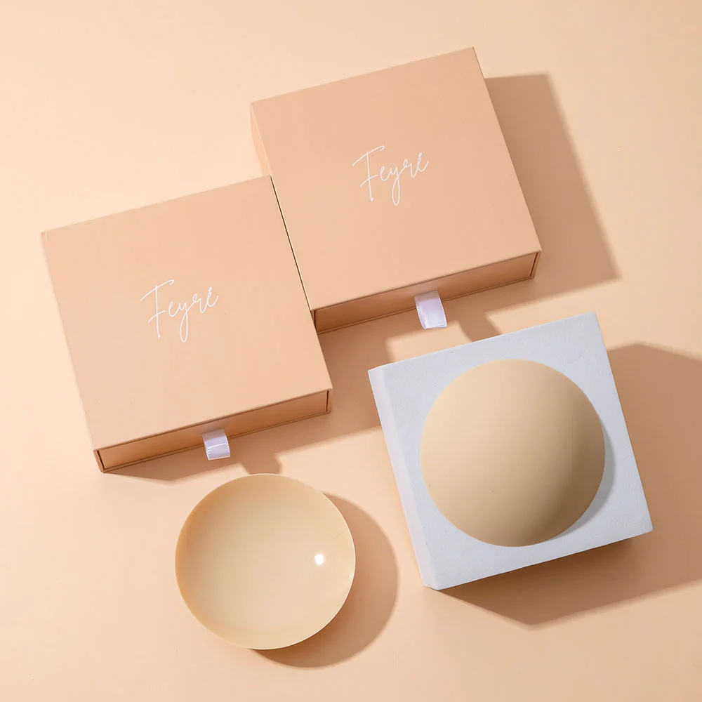 Feyre Matte Finish Non-Adhesive Nipple Covers 8cm