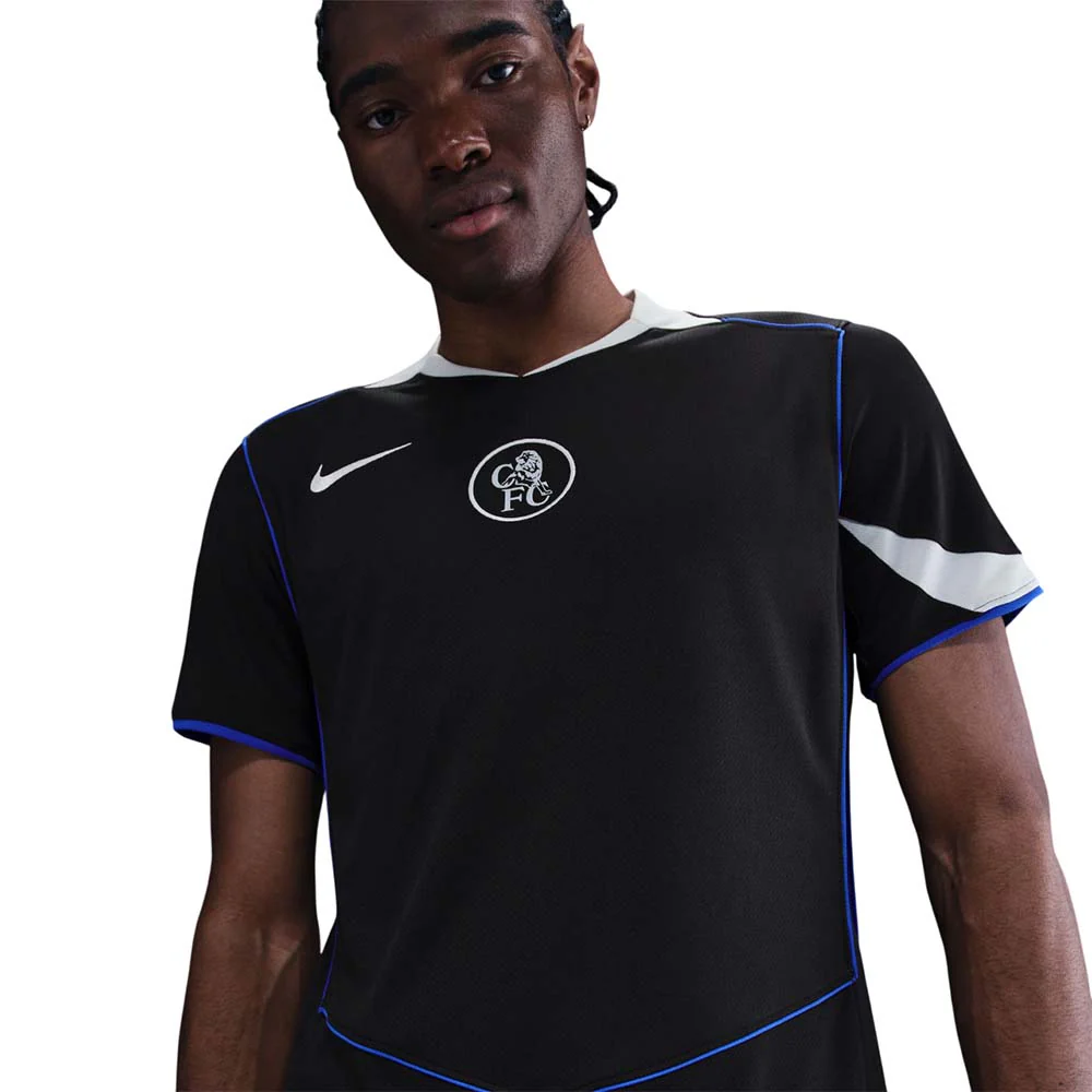 NIKE Men's Chelsea FC Third Stadium 2025/26 Jersey - Black - 2XL (US SIZE)