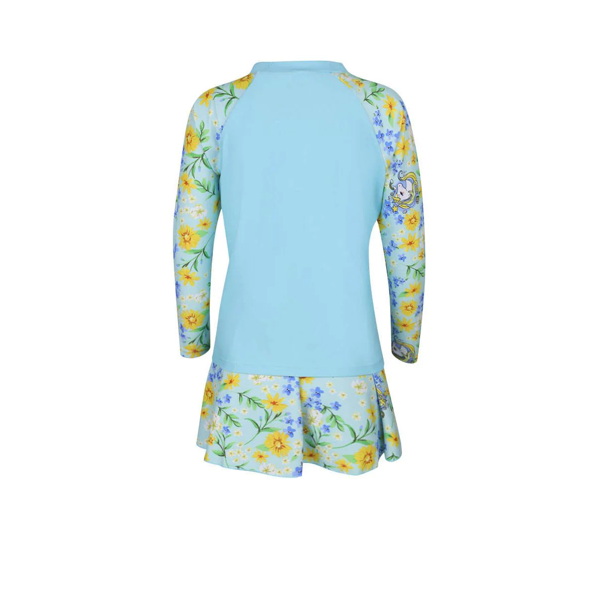 BONA G-413 A Girls Swimsuit - Blue - US 12