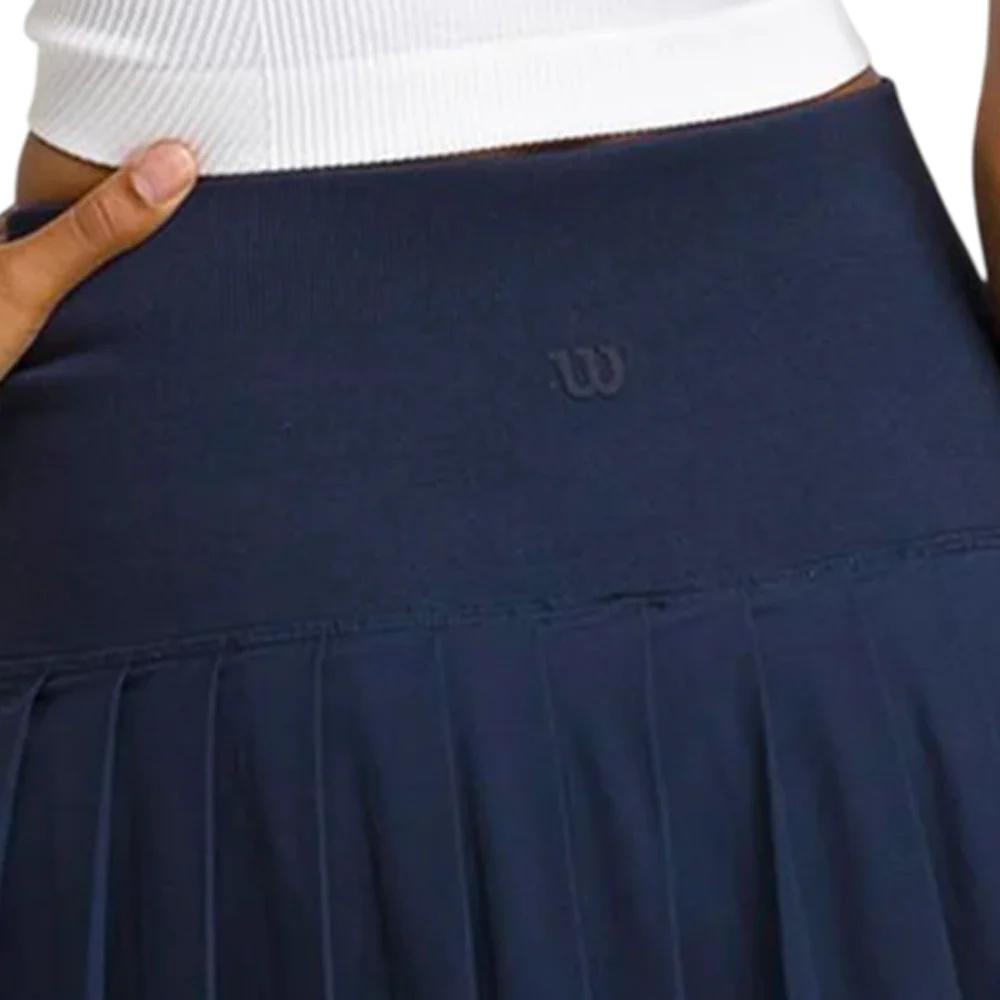 WILSON  Midtown Women's Tennis Skirt - Blue - L