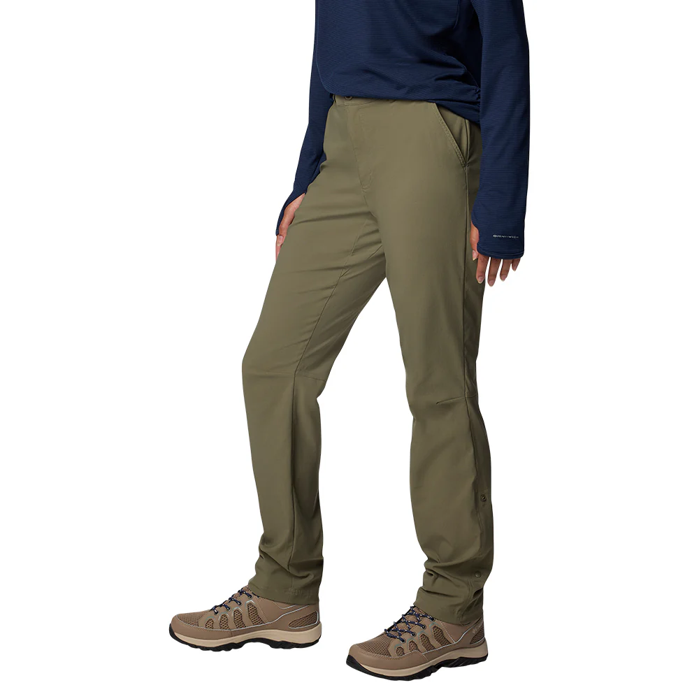 Женские брюки Columbia Leslie Falls II — цвет зеленый, размер US 10