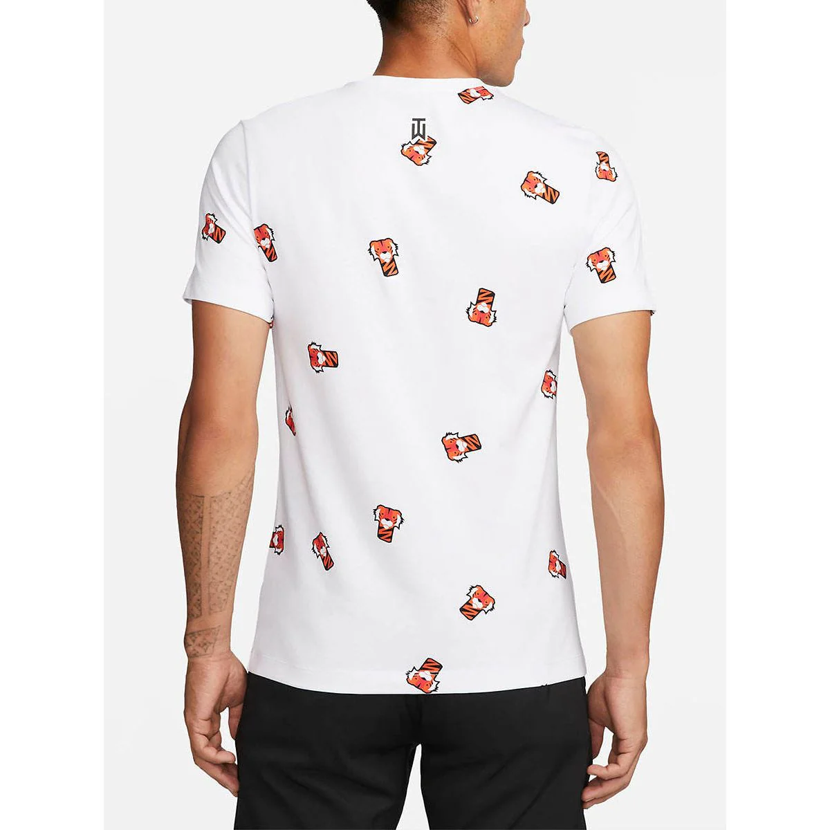 Мужская футболка Nike Tiger Woods "Frank" Golf — цвет белый, размер 2XL (американский размер)