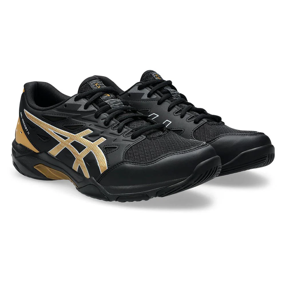 ASICS Gel-Rocket 11 Wide Men's Indoor Court Shoes - Black - US 10