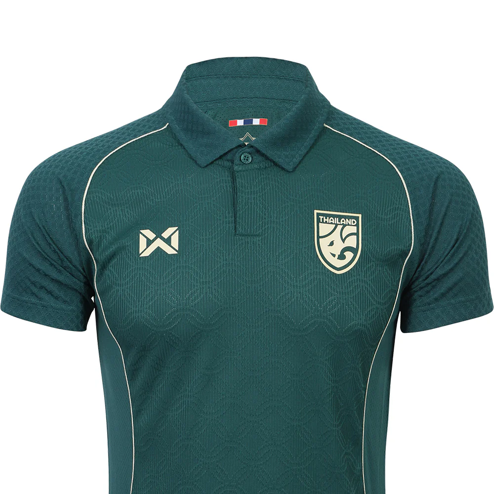 WARRIX Unisex Thailand National Team Goalkeeper Replica 2025/26 Jersey - Green - 2L (ASIAN SIZE)