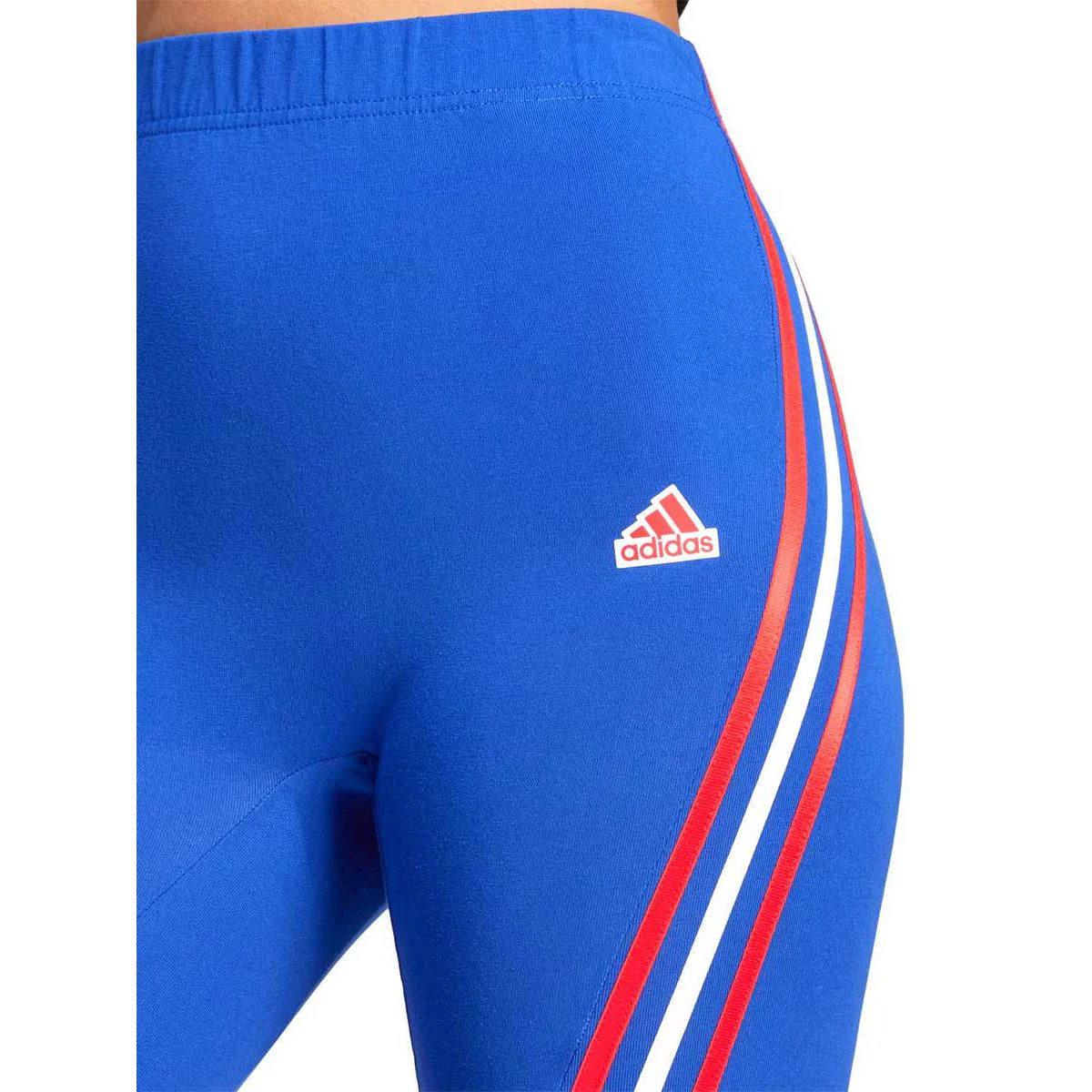 ADIDAS Future Icons 3-Stripes Women's Biker Shorts - Blue - 2XL (ASIAN SIZE)