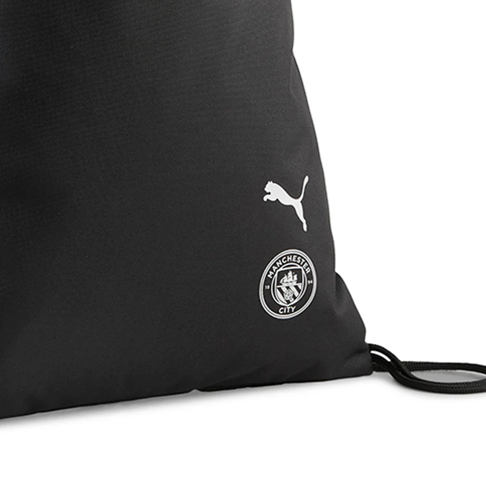 PUMA Manchester City Essentials Unisex Gym Sack - Black - ONE SIZE