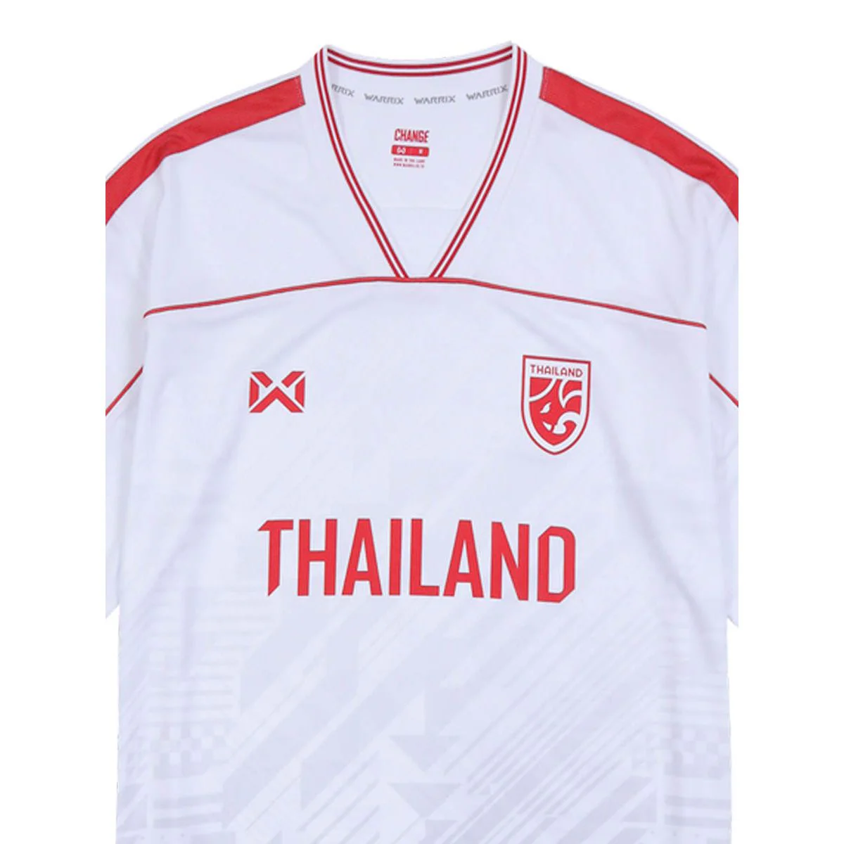 Футболка унисекс Warrix Lifestyle Oversize Football — цвет белый, размер L (американский размер)