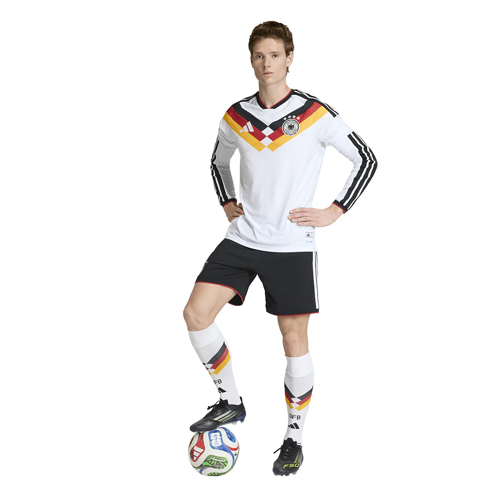 ADIDAS Men's Germany Home Replica 2026 Football Shorts - Black - L (UK SIZE)