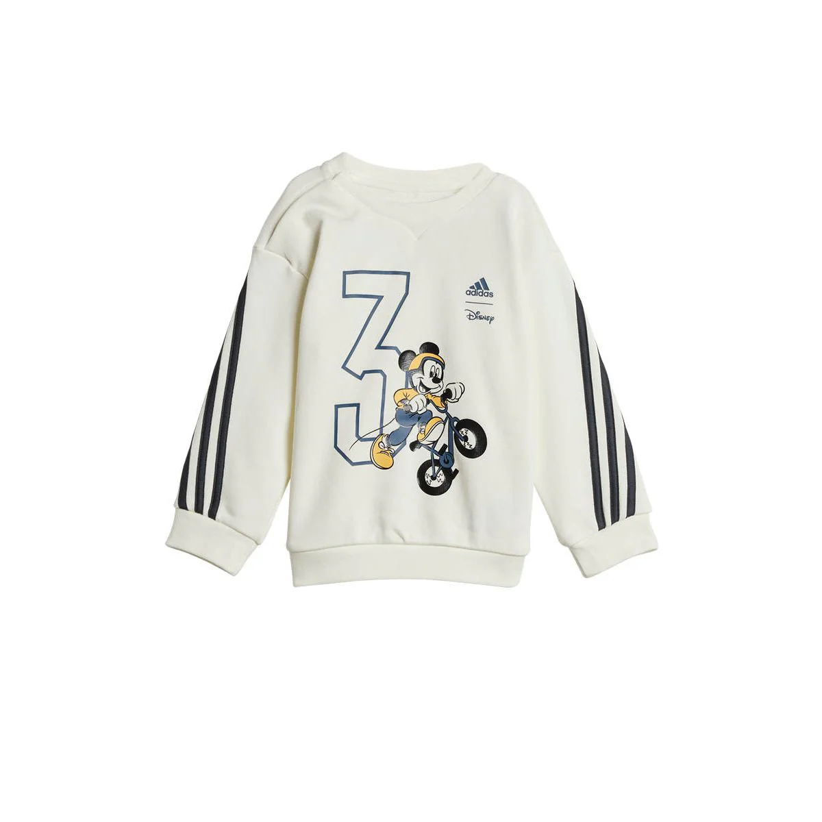 Adidas Disney Mickey Mouse Kids Joggers Set — цвет белый, размер 74 CM