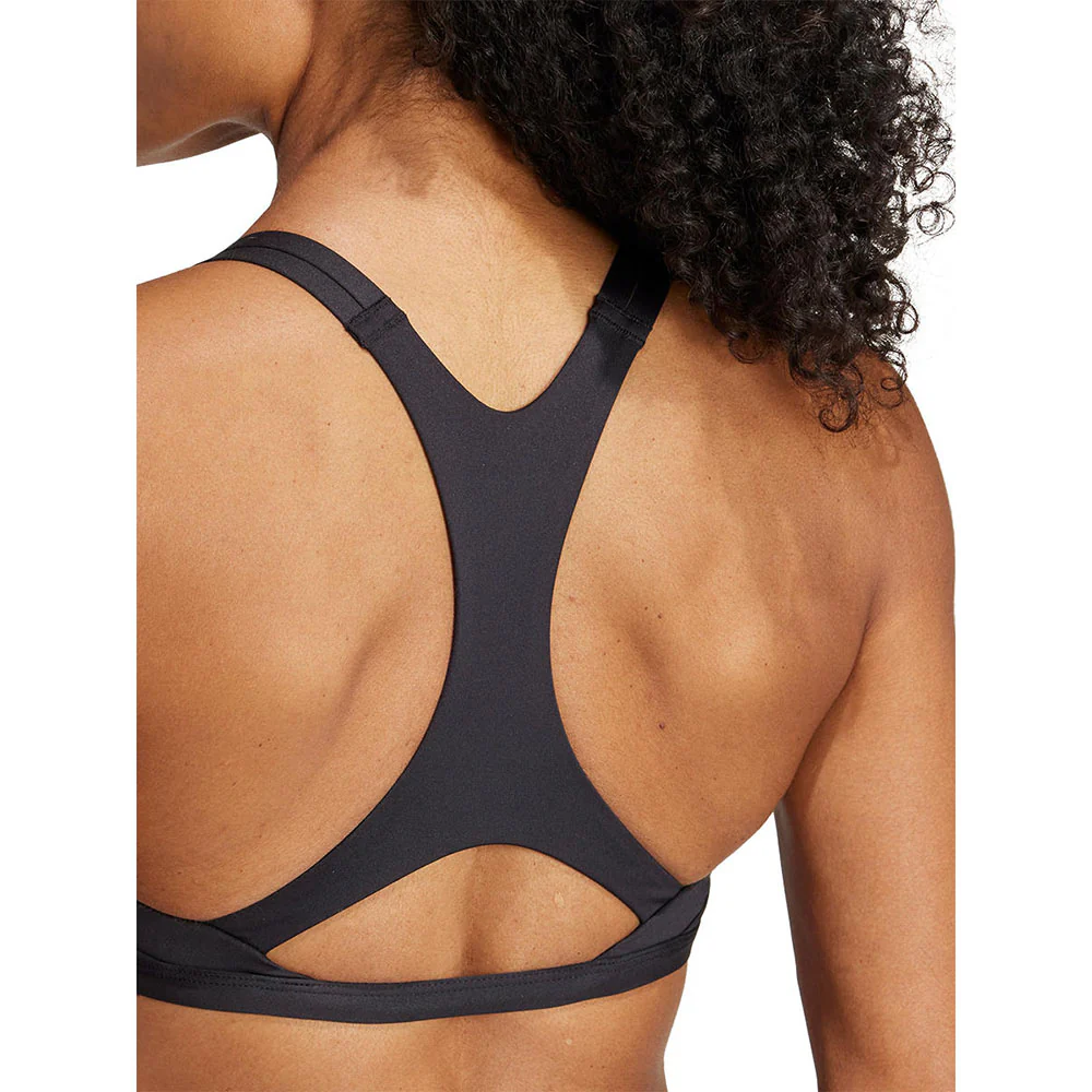 ADIDAS Aeroimpact Luxe Training Light-Support Women's Sports Bra - Black - 2XL AA-B