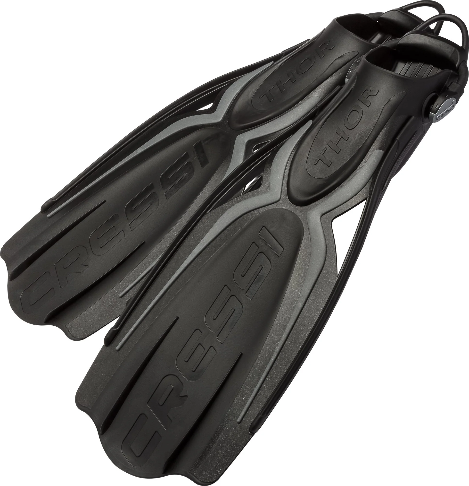CRESSI Thor Ebs Fins Black - Black - L