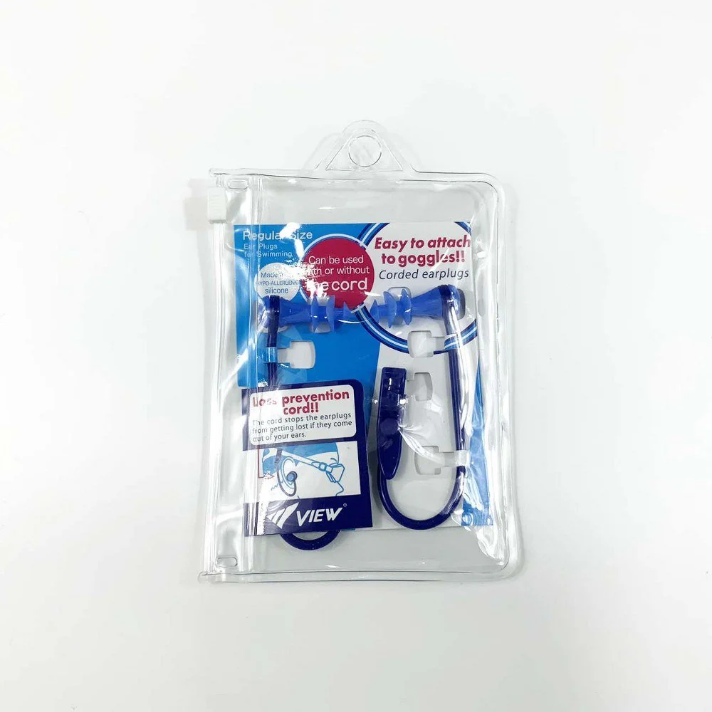 VIEW ยางอุดหูสำหรับผู้ใหญ่ รุ่น VA1201A ป้องกันน้ำเข้าหู สำหรับกีฬาทางน้ำ อปุกรณ์เสริม - Blue - One Size
