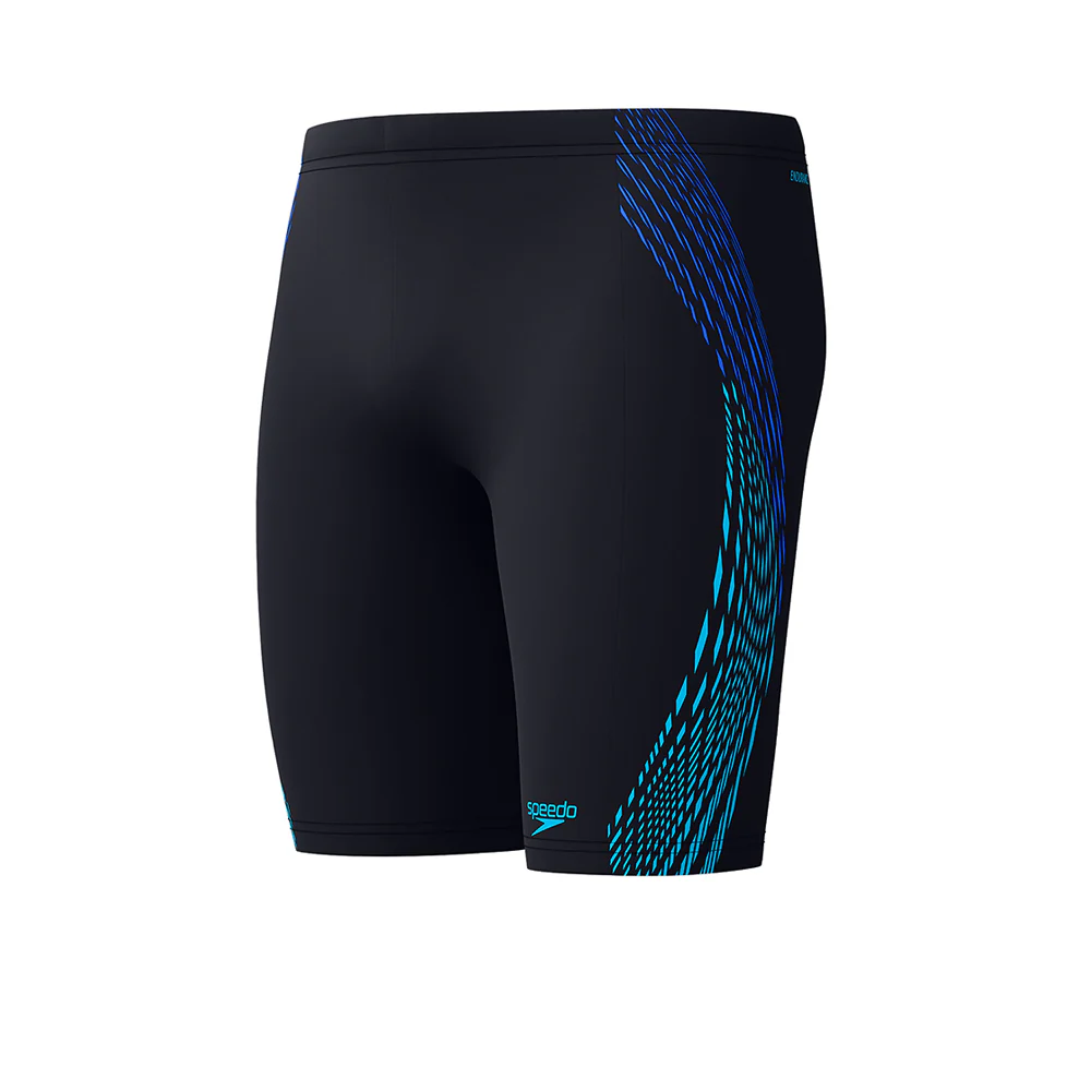 SPEEDO Tech Panel Jammer Men's Swim Shorts - Blue - 32 INCHES